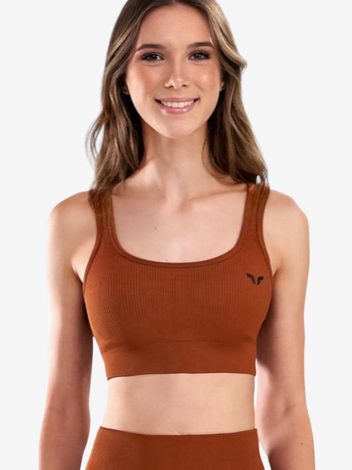 Scoop Neck Sports Bra Top Ares Lane