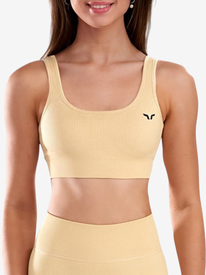 Scoop Neck Sports Bra Top Ares Lane