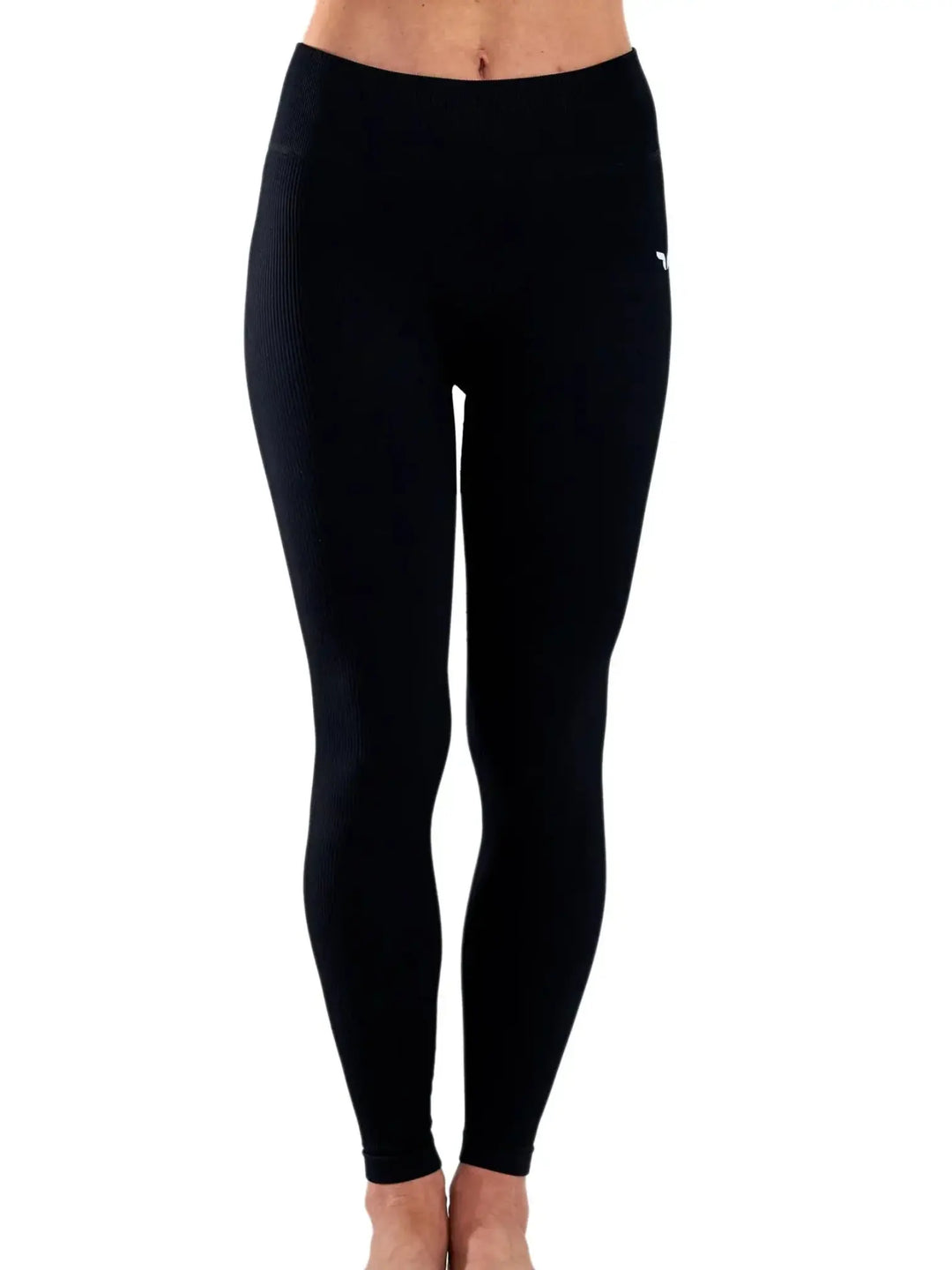 Waist-Cinching Ribbed Leggings Ares Lane